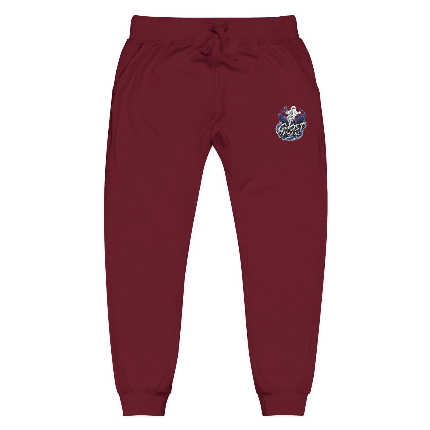 Unisex Fleece Ghost Phase Sweatpants (Embroidery)